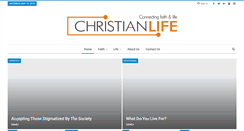 Desktop Screenshot of christianlife.in